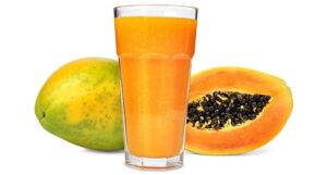 batido de papaya