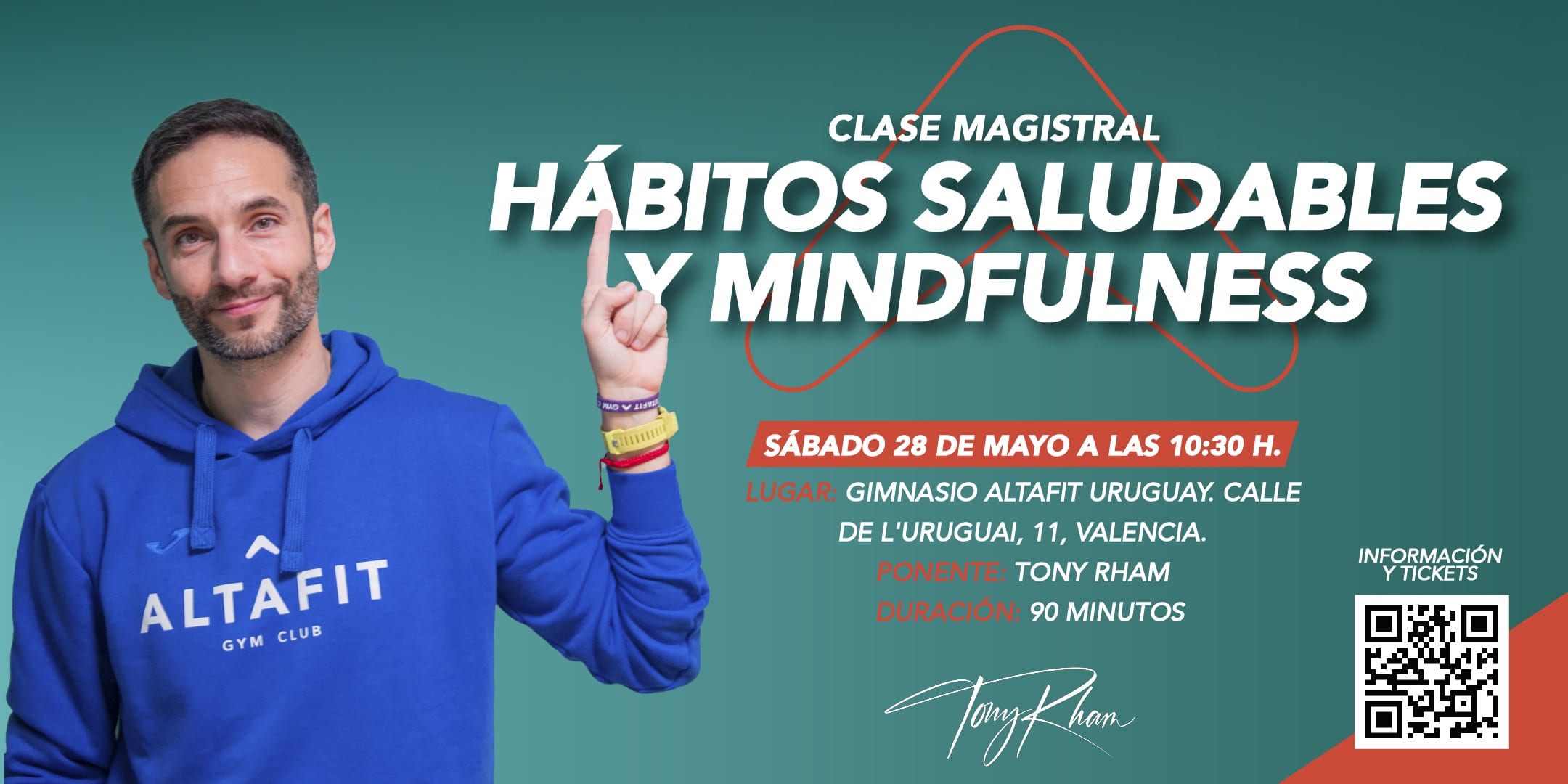 Clase Mindfulness con Tony Rham