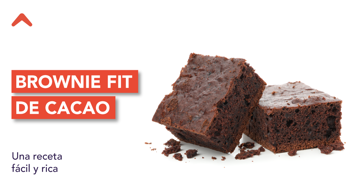 Brownie de cacao fit