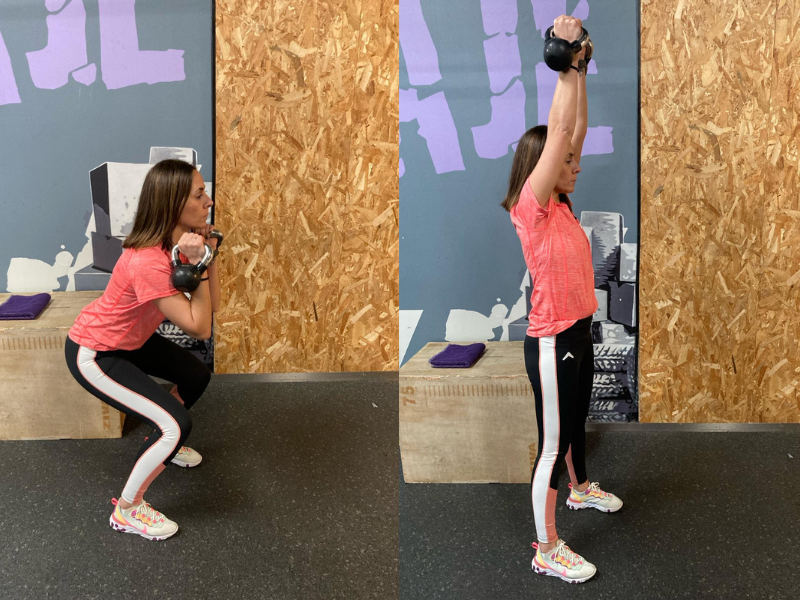 Push Press Kettlebell